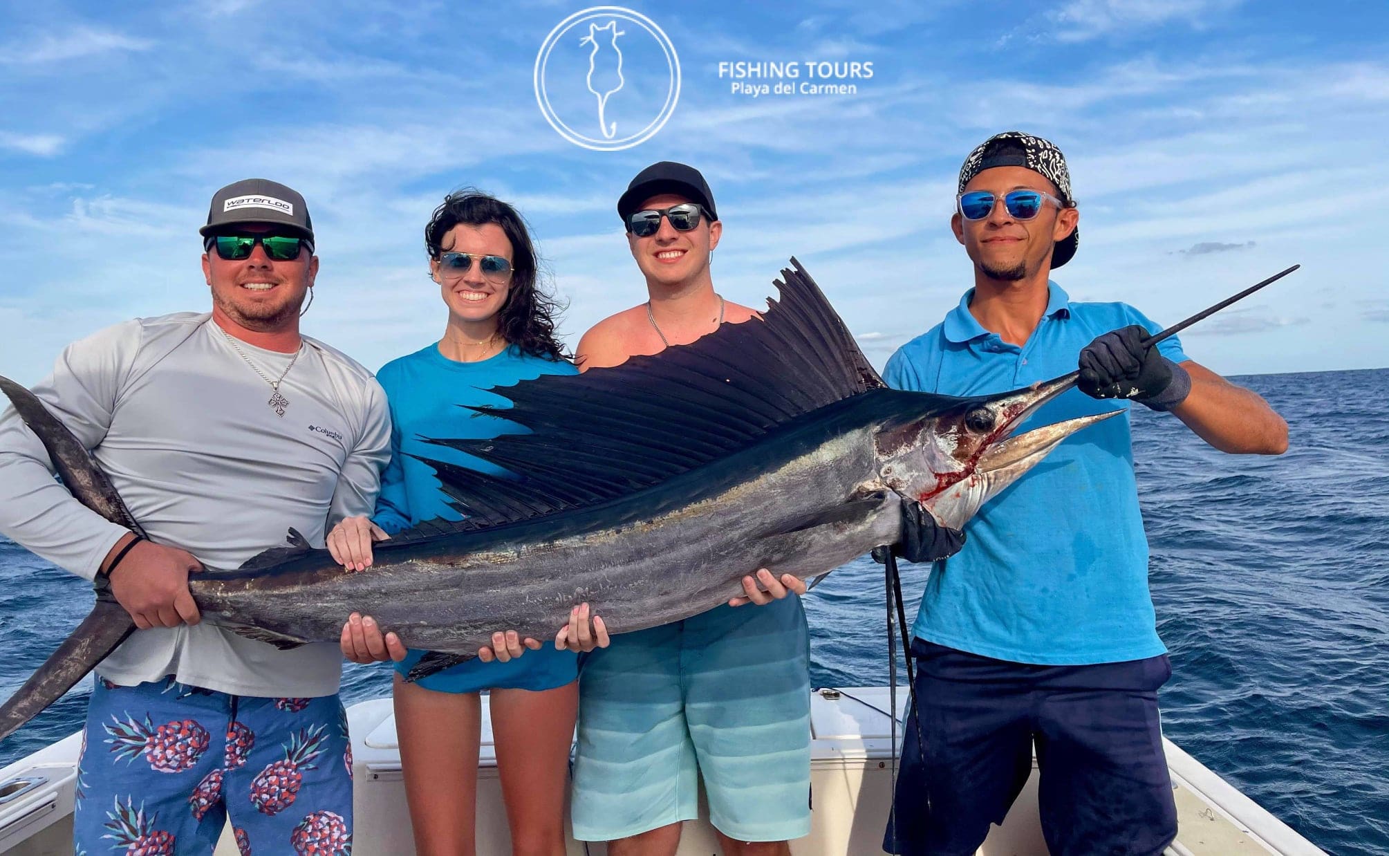 trolling fishing in playa del carmen, private fishing charter , fishing tours playa del carmen